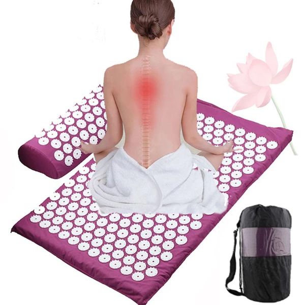 massager cushion massage yoga mat acupressure relieve stress back body pain spike mat acupuncture
massager cushion massage yoga mat acupressure relieve stress back body pain spike mat acupuncture