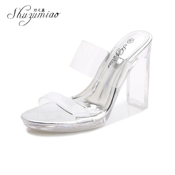 dress shoes shuzumiao summer high heels women fashion transparent hollow breathable slippers female clear slides, Black
dress shoes shuzumiao summer high heels women fashion transparent hollow breathable slippers female clear slides, Black