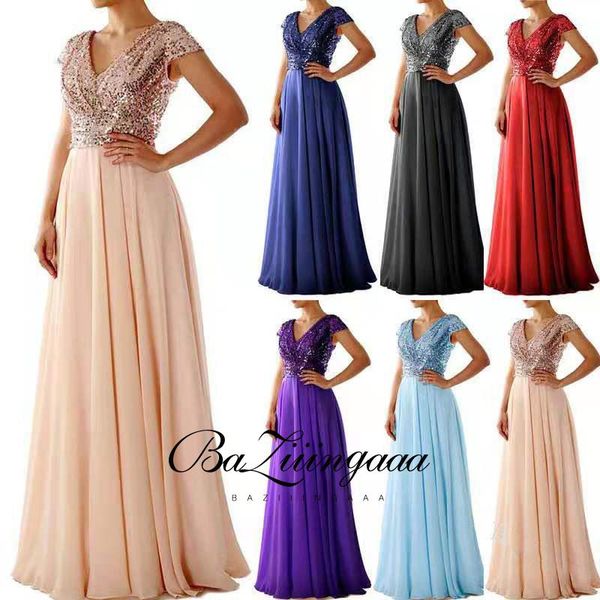party dresses baziiingaaa 2021 autumn and winter european american solid color evening dress long chiffon gown, White;black
party dresses baziiingaaa 2021 autumn and winter european american solid color evening dress long chiffon gown, White;black