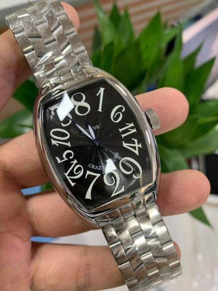 wristwatches black leather men sapphire automatic mechanical no date crazy hours sport, Slivery;brown
wristwatches black leather men sapphire automatic mechanical no date crazy hours sport, Slivery;brown