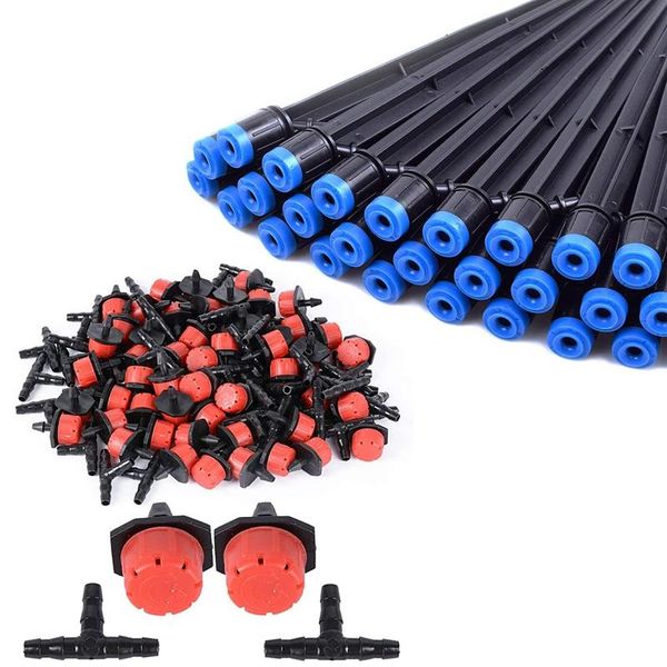 100 pcs drip irrigation fan with a inserted sprayer & 200 pcs adjustable irrigation drippers with drip kit
100 pcs drip irrigation fan with a inserted sprayer & 200 pcs adjustable irrigation drippers with drip kit