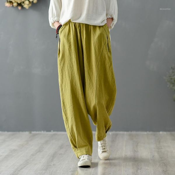 autumn winter vintage loose pants women cotton linen spliced harem casual thick womens trousers women's & capris, Black;white
autumn winter vintage loose pants women cotton linen spliced harem casual thick womens trousers women's & capris, Black;white