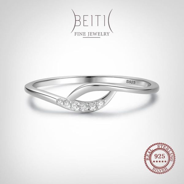 cluster rings beitil real 925 sterling silver simple interwoven line cz finger ring for women girls anti-allergy fine jewelry gifts, Golden;silver
cluster rings beitil real 925 sterling silver simple interwoven line cz finger ring for women girls anti-allergy fine jewelry gifts, Golden;silver