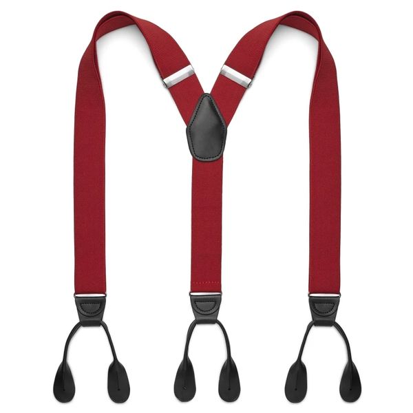 fashion adjustable split leather suspenders button suspender microfiber leather end suspenders for garments accessories, Black;white
fashion adjustable split leather suspenders button suspender microfiber leather end suspenders for garments accessories, Black;white