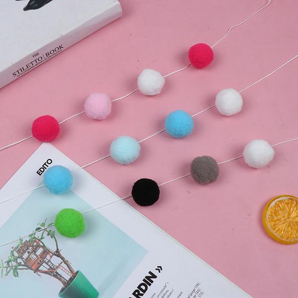 party decoration 1pc 2.5m colorful pompom pendant garland ins nordic series wool felt ball string diy handmade nursery children room decor
party decoration 1pc 2.5m colorful pompom pendant garland ins nordic series wool felt ball string diy handmade nursery children room decor