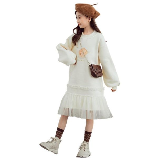 girl's dresses fall spring children girls princess o-neck long sleeve pullover sweatshirt dress toddler baby birthday lovely clothing, Red;yellow
girl's dresses fall spring children girls princess o-neck long sleeve pullover sweatshirt dress toddler baby birthday lovely clothing, Red;yellow