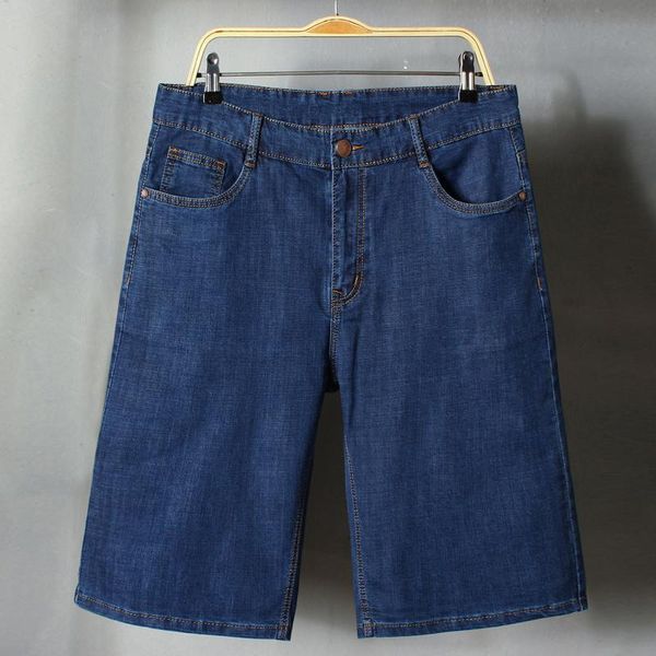 men's jeans 40 42 44 loose straight leg lightweight denim shorts 2021 summer brand high-quality cotton stretch casual cropped pants, Blue
men's jeans 40 42 44 loose straight leg lightweight denim shorts 2021 summer brand high-quality cotton stretch casual cropped pants, Blue