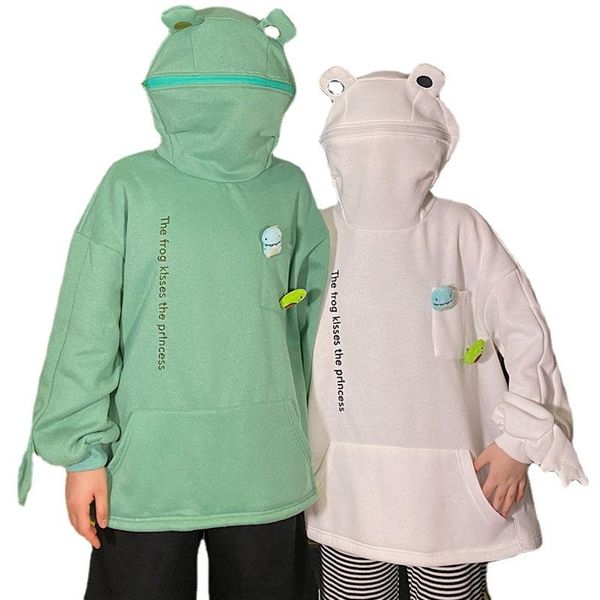 men's hoodies & sweatshirts harajuku women hoodie frog pullover winter sense hooded casual autumn embroidery loose doll decoration, Black
men's hoodies & sweatshirts harajuku women hoodie frog pullover winter sense hooded casual autumn embroidery loose doll decoration, Black