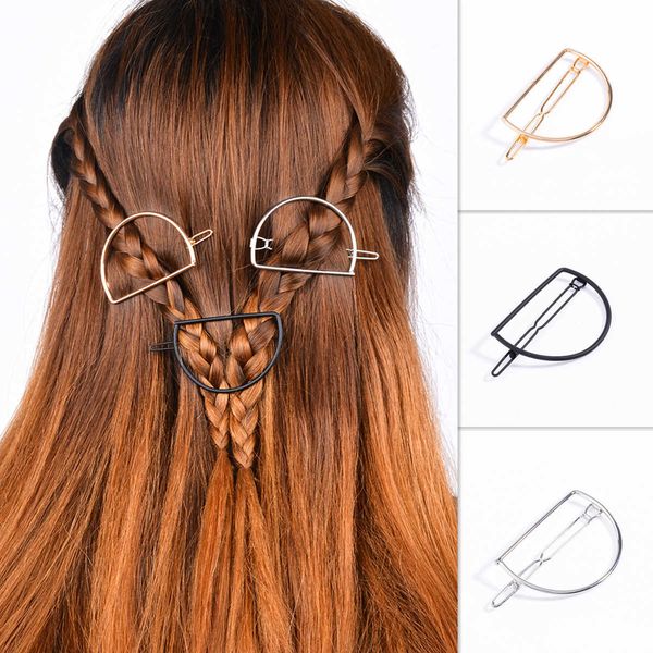 jewelry fashion hair accessories simple d word three color women's hairpin side clip, Golden;silver
jewelry fashion hair accessories simple d word three color women's hairpin side clip, Golden;silver