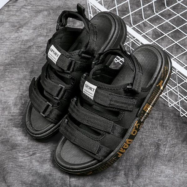 sandals spring and summer style large size men's shoes beach casual all-match women's 36-45, Black
sandals spring and summer style large size men's shoes beach casual all-match women's 36-45, Black