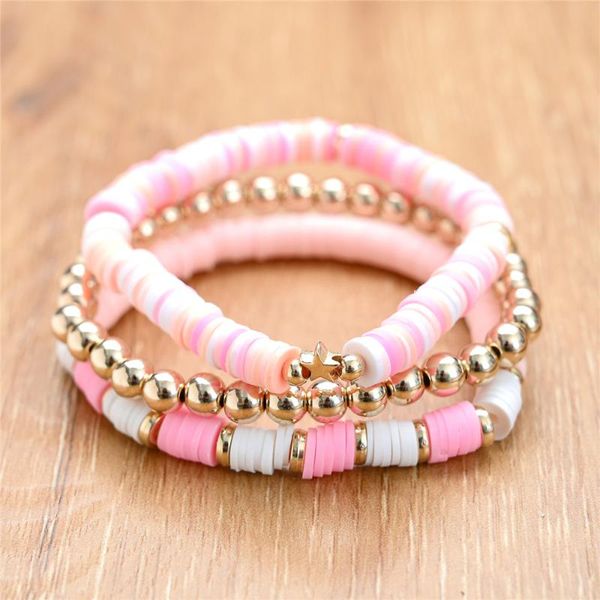 beaded, strands polymer clay beads charm woven bracelets for women diy jewelry elastic rope boho 3 layers & bangles pulseras mujer, Black
beaded, strands polymer clay beads charm woven bracelets for women diy jewelry elastic rope boho 3 layers & bangles pulseras mujer, Black