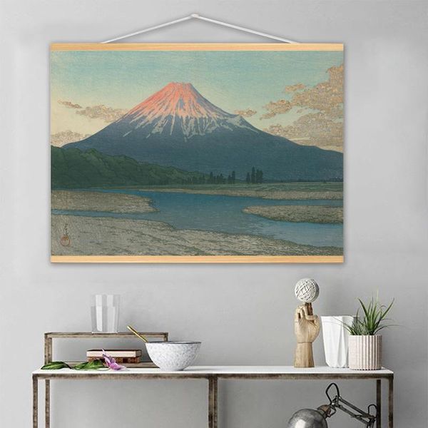 frames japanese ukiyoe scroll painting mount fuji landscape canvas wall art picture with wood hanger restaurant home decor
frames japanese ukiyoe scroll painting mount fuji landscape canvas wall art picture with wood hanger restaurant home decor