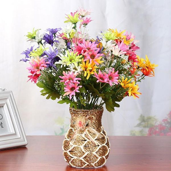 decorative flowers & wreaths artificial fake flower pastoral african daisy chrysanthemum silk bouquet decoration1
decorative flowers & wreaths artificial fake flower pastoral african daisy chrysanthemum silk bouquet decoration1