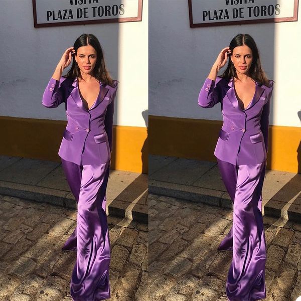 summer women tuxedos blazer red carpet purple mother of the bride wedding pants suit slim fit evening party prom 2 pieces, Black;red
summer women tuxedos blazer red carpet purple mother of the bride wedding pants suit slim fit evening party prom 2 pieces, Black;red