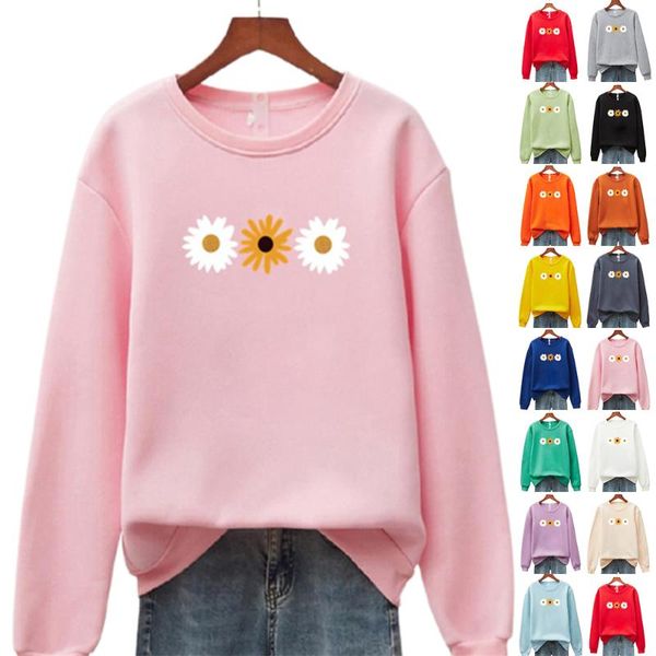 women's hoodies & sweatshirts women autumn winter crew neck long sleeves daisy print loose casual daily round floral printed outwearin, Black
women's hoodies & sweatshirts women autumn winter crew neck long sleeves daisy print loose casual daily round floral printed outwearin, Black