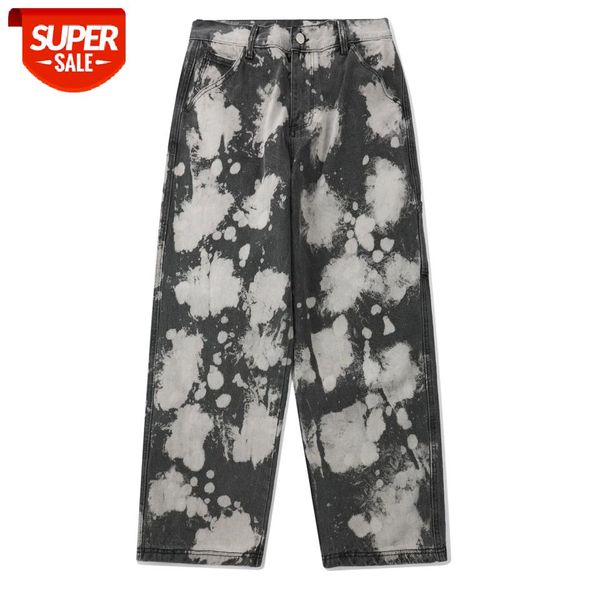 2020ss hip hop graffiti spray paint denim jeans streetwear harajuku black straight pant man oversized loose joggers men trousers #lz5u, Blue
2020ss hip hop graffiti spray paint denim jeans streetwear harajuku black straight pant man oversized loose joggers men trousers #lz5u, Blue