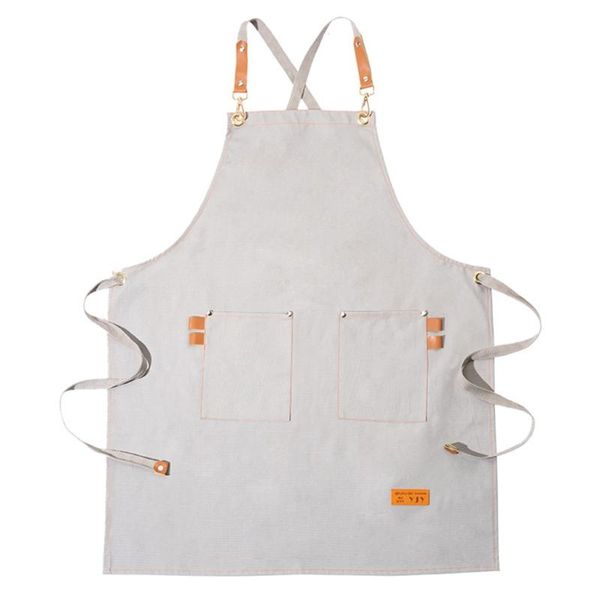 chef canvas apron,cross back apron for with adjustable straps and pockets aprons
chef canvas apron,cross back apron for with adjustable straps and pockets aprons