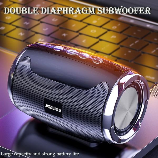 portable speakers ai intelligence bluetooth speaker wireless bass column waterproof outdoor usb support aux tf subwoofer loudspeaker
portable speakers ai intelligence bluetooth speaker wireless bass column waterproof outdoor usb support aux tf subwoofer loudspeaker