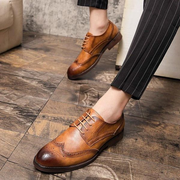dress shoes men male business man formal vintage pu leather mens driving men's plus size zapatos de hombres personlizar m0818, Black
dress shoes men male business man formal vintage pu leather mens driving men's plus size zapatos de hombres personlizar m0818, Black