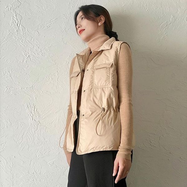 women's vests 2021 casual solid color vest cotton lightweight and warm down coat sleeveless winter for women, Black;white
women's vests 2021 casual solid color vest cotton lightweight and warm down coat sleeveless winter for women, Black;white