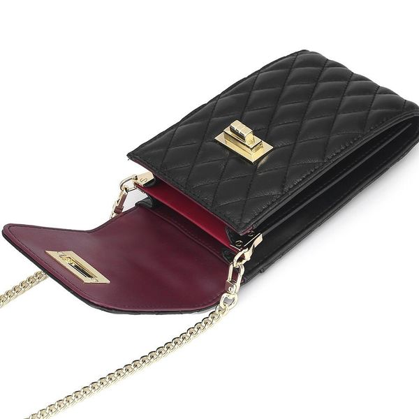 chain black mobile phone oblique cross bag ladies design linge sheepskin small bags youth high-end wild shoulder coin purse 8031 
chain black mobile phone oblique cross bag ladies design linge sheepskin small bags youth high-end wild shoulder coin purse 8031