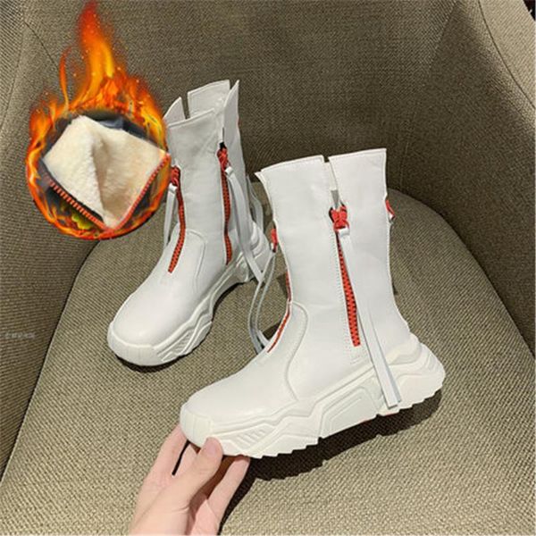 boots 35-40 autumn winter warm women leather ankle fashion chunky shoes ladies vintage front zipper short snow, Black
boots 35-40 autumn winter warm women leather ankle fashion chunky shoes ladies vintage front zipper short snow, Black