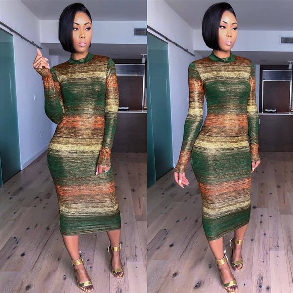 gradient color striped print long sleeve bodycon dress women club bandage dresses 2021 fall fashion d63-ac77, Black;gray
gradient color striped print long sleeve bodycon dress women club bandage dresses 2021 fall fashion d63-ac77, Black;gray