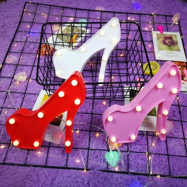 night lights led high heels lamp fairy garland kids gifts battery power girls bedroom holiday decoration valentine's day present
night lights led high heels lamp fairy garland kids gifts battery power girls bedroom holiday decoration valentine's day present