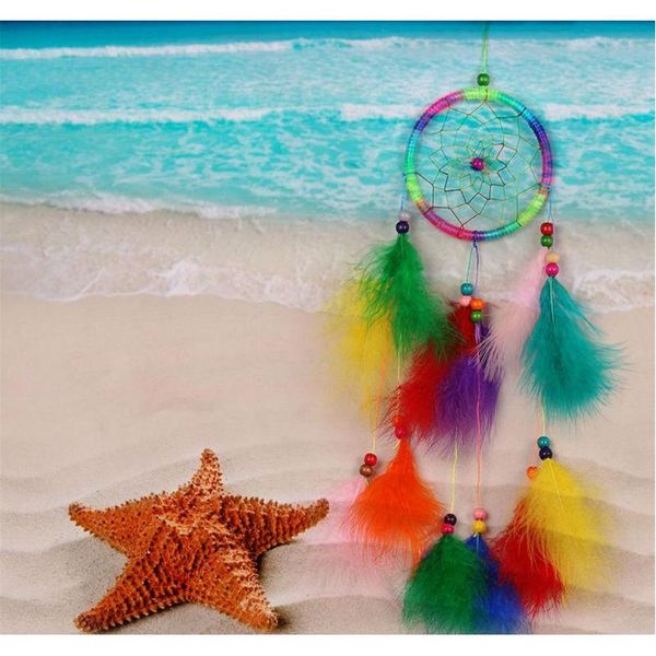 wholesale- 1pcs dreamcatcher india style handmade dream catcher net with feathers wind chimes hanging carft jllfne xmh_home
wholesale- 1pcs dreamcatcher india style handmade dream catcher net with feathers wind chimes hanging carft jllfne xmh_home