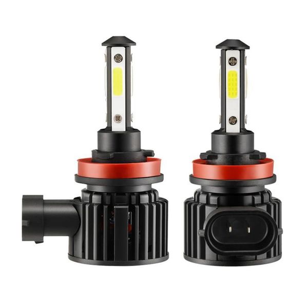 car headlights 2pcs h8 / 9/11 aviation aluminum four-sided led headlight conversion kits instant heat dissipation cob bulbs 8000lm high powe
car headlights 2pcs h8 / 9/11 aviation aluminum four-sided led headlight conversion kits instant heat dissipation cob bulbs 8000lm high powe