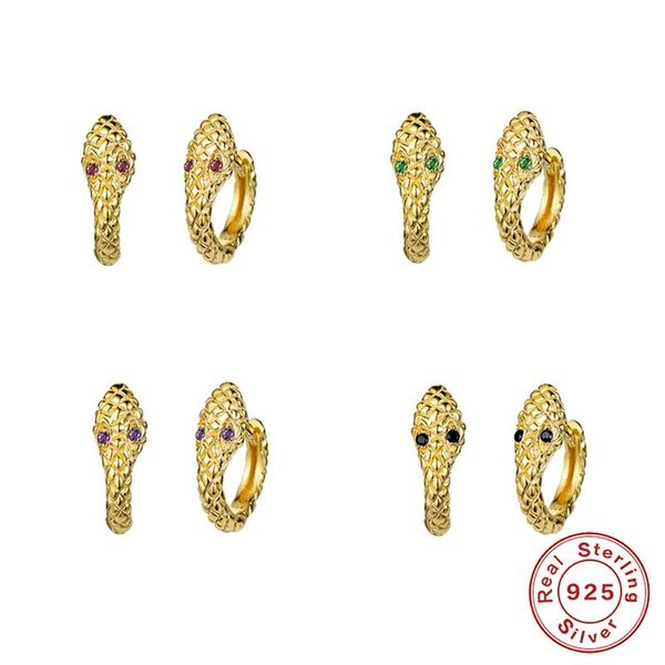 hoop & huggie canner animal series huggies earring 100% real 925 sterling silver pendientes plata 925 snake-shaped for women, Golden;silver
hoop & huggie canner animal series huggies earring 100% real 925 sterling silver pendientes plata 925 snake-shaped for women, Golden;silver