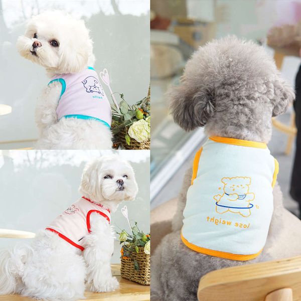 thin pet clothes children's fun bear contrast short vest teddy is cooler than dog summer
thin pet clothes children's fun bear contrast short vest teddy is cooler than dog summer