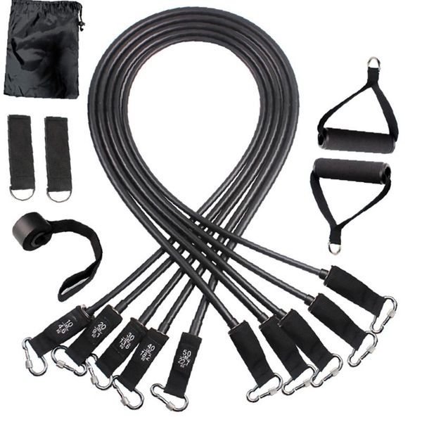 resistance bands 11pcs set fitness gym home elastic muscle strength training expander equipment exercise
resistance bands 11pcs set fitness gym home elastic muscle strength training expander equipment exercise