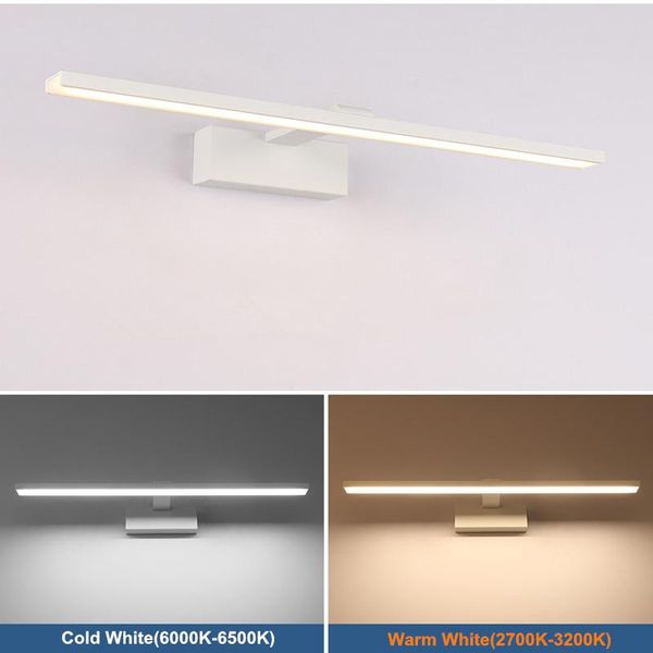 new design fashion led wall lamps for bathroom bedside modern mirror front light black&white finished led wall lights ac220v110v 
new design fashion led wall lamps for bathroom bedside modern mirror front light black&white finished led wall lights ac220v110v