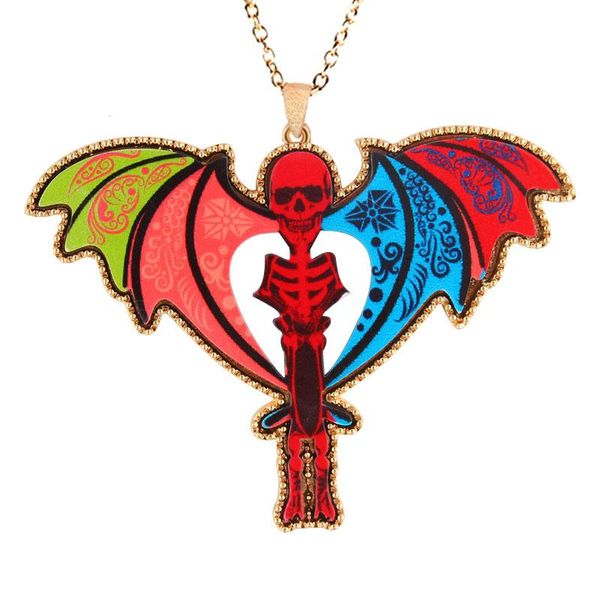 pendant necklaces fashion personality skull human colorful acrylic long chain necklace women gifts wholesale, Silver
pendant necklaces fashion personality skull human colorful acrylic long chain necklace women gifts wholesale, Silver