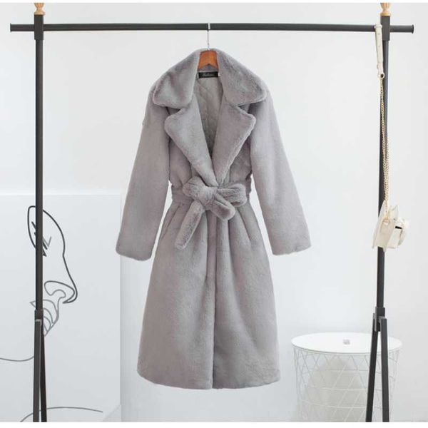 women's fur & faux coat women luxury long female winter thick warm loose lapel overcoat, Black
women's fur & faux coat women luxury long female winter thick warm loose lapel overcoat, Black