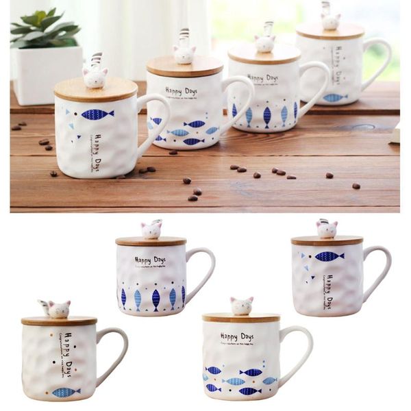 mugs cat design porcelain coffee lovely breakfast juice milk tea cups w/ lid & spoon glassware home office cafe 301-400ml
mugs cat design porcelain coffee lovely breakfast juice milk tea cups w/ lid & spoon glassware home office cafe 301-400ml