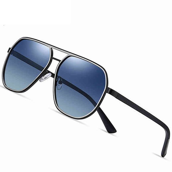 men polarized sunglasses oversized metal frame fashion brand designer driving sun glasses for men women goggle uv400, White;black
men polarized sunglasses oversized metal frame fashion brand designer driving sun glasses for men women goggle uv400, White;black