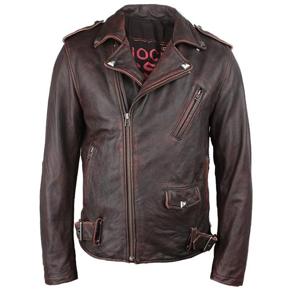 men's leather & faux 2021 vintage brown motorcycle style genuine jacket men plus size 3xl real natural cowhide autumn slim fit biker�, Black
men's leather & faux 2021 vintage brown motorcycle style genuine jacket men plus size 3xl real natural cowhide autumn slim fit biker�, Black
