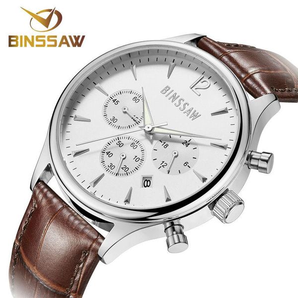 wristwatches binssaw 2021 men watch fashion casual 100m leather super luminescent gold quartz-watch sports wrist watches, Slivery;brown
wristwatches binssaw 2021 men watch fashion casual 100m leather super luminescent gold quartz-watch sports wrist watches, Slivery;brown