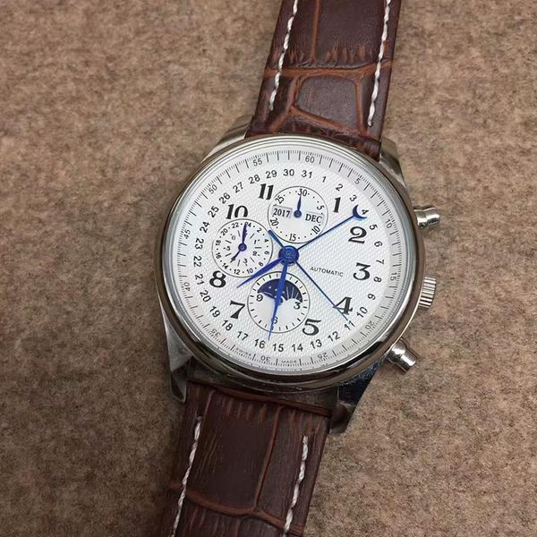 wristwatches mechanical men's watch long logo automatic self winding mens designer relojes para hombre -selling, Slivery;brown
wristwatches mechanical men's watch long logo automatic self winding mens designer relojes para hombre -selling, Slivery;brown