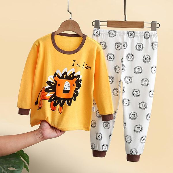 pajamas set girls underwear suits baby boys clothes printed autumn winter long trousers korean home children's clothing, Blue;red
pajamas set girls underwear suits baby boys clothes printed autumn winter long trousers korean home children's clothing, Blue;red