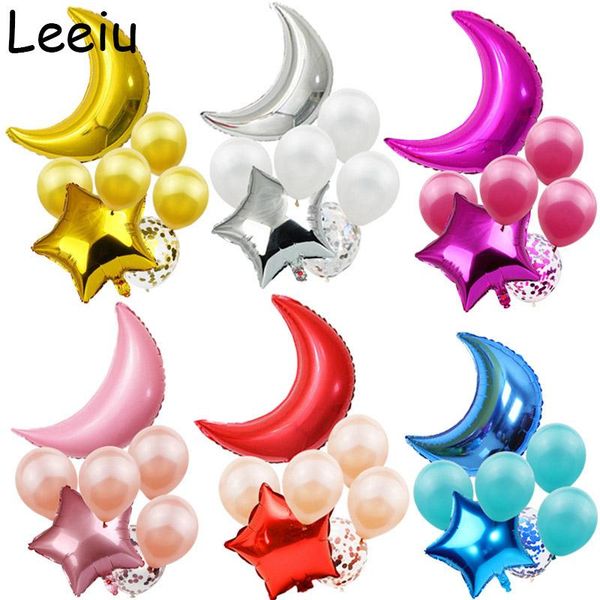 party decoration leeiu 7pcs moon star foil balloons eid mubarak decorations wedding birthday latex ballons kids 1st baby shower
party decoration leeiu 7pcs moon star foil balloons eid mubarak decorations wedding birthday latex ballons kids 1st baby shower