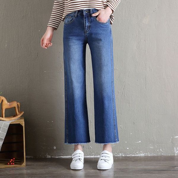 spring and summer korean version of the new high-waist women's casual fashion drop jeans nine al18609 pants 0sy2, Blue
spring and summer korean version of the new high-waist women's casual fashion drop jeans nine al18609 pants 0sy2, Blue