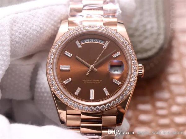 ew 40mm*12mm montre de luxe diamond watch 3255 automatic chain movement fine steel case fine steel strap mens watches, Slivery;brown
ew 40mm*12mm montre de luxe diamond watch 3255 automatic chain movement fine steel case fine steel strap mens watches, Slivery;brown