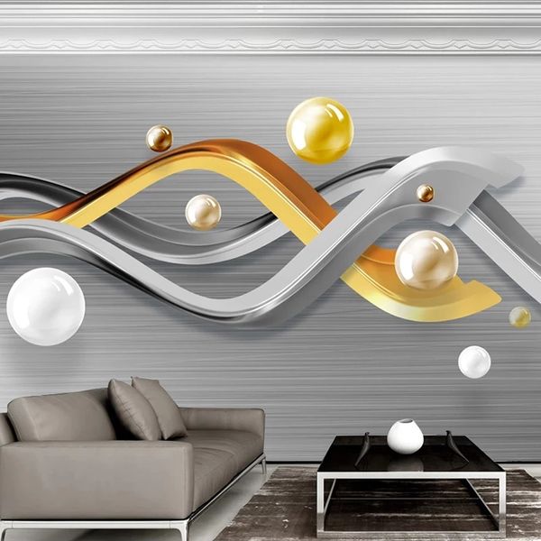 custom 3d stereoscopic geometric circle ball modern large mural living room sofa tv background art decor wallpaper
custom 3d stereoscopic geometric circle ball modern large mural living room sofa tv background art decor wallpaper