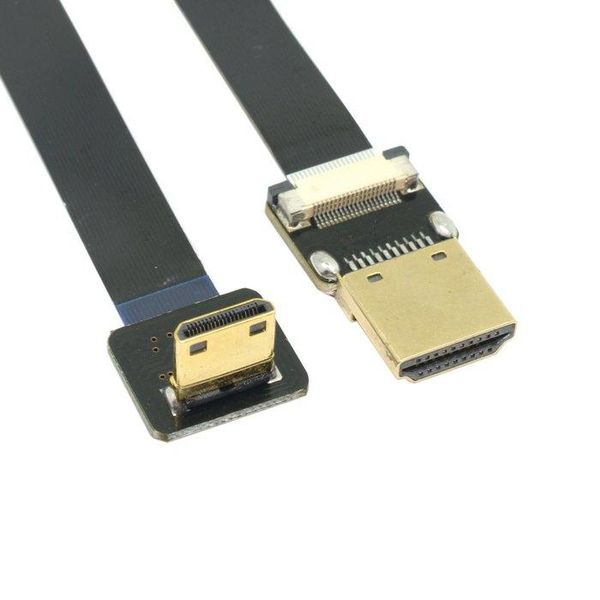 audio cables & connectors mini 90 degree down angled fpv male to fpc flat cable for multicopter aerial pography
audio cables & connectors mini 90 degree down angled fpv male to fpc flat cable for multicopter aerial pography