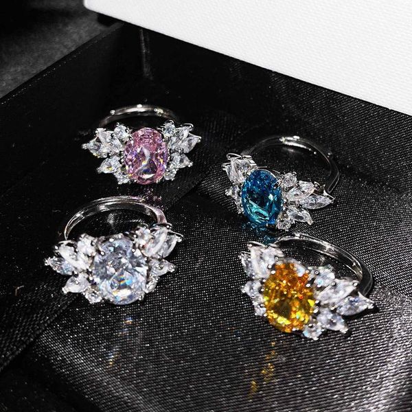 wedding rings luxury s925 silvery adjustable size inlay oval cubic zircon fashion jewelry for women engagement statement gift, Slivery;golden
wedding rings luxury s925 silvery adjustable size inlay oval cubic zircon fashion jewelry for women engagement statement gift, Slivery;golden