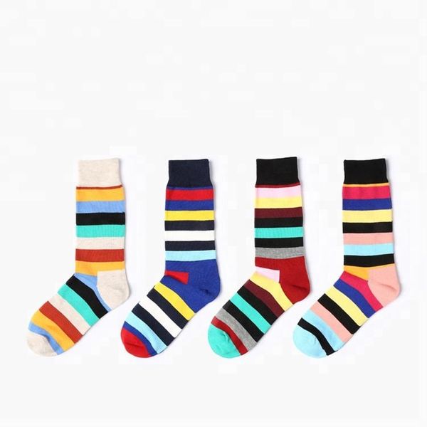 men's socks sweden contrast color stripe gay men cotton, Black
men's socks sweden contrast color stripe gay men cotton, Black
