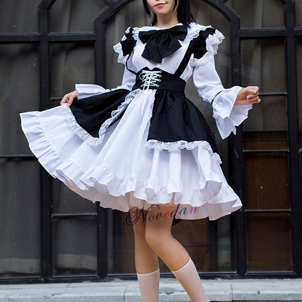 anime costumes men women maid outfit anime black white apron dress sweet gothic lolita dresses cosplay costume
anime costumes men women maid outfit anime black white apron dress sweet gothic lolita dresses cosplay costume